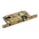 Замок с ригелем под ключевой цилиндр MORELLI L1885